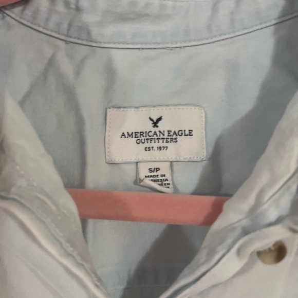 American eagle light wash denim tank - Picture 3 of 5